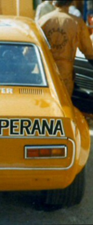 Team Gunston Capri Perana race car - race number Z181